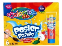 Bilde av Patio Poster Paints In 30 Ml Tubes, 6 Colors Colorino Kids. - Wikr-979805