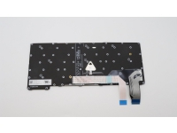 Primax - Erstatningstastatur for bærbar PC - bakbelysning - Sveitsisk - svart - for ThinkPad L13 Gen 3  L13 Yoga Gen 3  X13 Gen 3