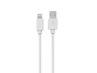 Sinox USB A til Lightning kabel. 1m. Hvid PC tilbehør - Kabler og adaptere - Datakabler