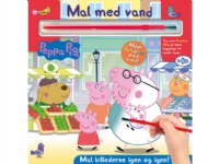 Peppa Pig - Mal med vand - Gurli Gris (bog med pensel - farvelæg igen og igen) Bøker - Bilde- og pappbøker - Pappbøker