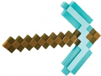 Minecraft pickaxe, green N - A