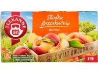 TEEKANNE Teekanne Świat Fruitów Smaksatt fruktte søt fersken 45 g (20 x 2,25 g)
