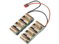 Bilde av Reely Modelbyggeri-batteripakke (nimh) 12 V 4200 Mah Celletal: 10 Side By Side T-stiksystem