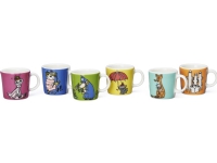 Bilde av Arabia Moomin Mini Mug Set, 3. Classics, 6 Pcs
