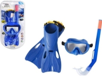 Diving Kit Yellow Mask, Fins, Tube Bestway 25039