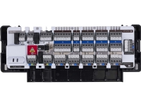 Salus CB500 kablet kontrollstrimmel med innebygd modul, 5 soner, 230V CB500