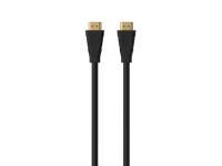 Sinox HDMI™ kabel 4K30Hz+E. 1m. Sort PC tilbehør - Kabler og adaptere - Datakabler