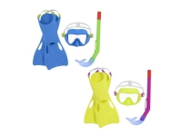 Diving Kit Blue Mask, Fins, Tube Bestway 25039