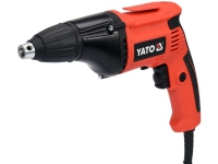 Yato YT-82071, Elektrisk skrutrekker, Pistolhåndtak, 1/4, Sort, Rød, IPX0, 5500 RPM El-verktøy - DIY - Akku verktøy - Driller