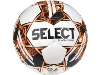 Fotball Select Flash Turf v23 hvit og oransje 17894 (4)