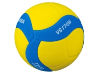 Volleyball MIKASA VS170W blå-gul størrelse 5 for barn (5) Utendørs lek - Lek i hagen - Fotballmål