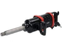 Yato YT-09620, Pneumatisk spärrnyckel, Borstlös, Svart, Röd, Gjuten aluminium, 1/2, 7000 RPM