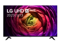 LG 43UR73006LA - 43 Diagonalklasse UR73 Series LED-bakgrunnsbelyst LCD TV - Smart TV - ThinQ AI, webOS - 4K UHD (2160p) 3840 x 2160 - HDR - Direct LED TV, Lyd & Bilde - TV & Hjemmekino - TV