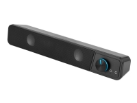 SPEEDLINK BRIO - Lydplanke - USB - 6 watt - svart TV, Lyd & Bilde - Høyttalere - Soundbar