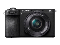 Bilde av a6700 ILCE-6700L - Digitalkamera - spejlløst - 26 MP - APS-C - 4K / 119.88 fps - 3x optisk zoom E 16-50 mm OSS-objektiv - Wi-Fi, Bluetooth
