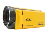 Bilde av Easypix Aquapix Wdv5630 - Videoopptaker - 4k / 30 Fps - 13.0 Mp - Flashkort - Under Vannet Inntil 5 M - Gul