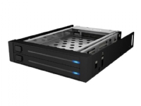 ICY BOX IB-2226STS - Bevegelig lagerrack - 2.5 - svart