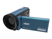 Easypix Aquapix WDV5630 - Videoopptaker - 4K / 30 fps - 13.0 MP - flashkort - under vannet inntil 5 m - gråblå Foto og video - Videokamera