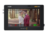 Blackmagic Video Assist 12G HDR - LCD / DVR-kombo - farge - på kamera - 5 - Høyoppløsning TV, Lyd & Bilde - Høyttalere - Høyttalersystemer (HiFi)