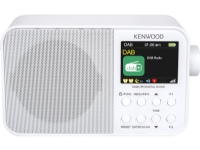Kenwood CR-M30DAB-W, Bærbar, Digitalt, DAB, DAB+, FM, 87,5 - 108 MHz, 174,928 - 239,2 MHz, 3,2 W