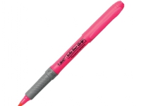 BIC brite liner Grip - Markeringspenn - fluorescerende rosa - vannbasert blekk - 1.6-3.4 mm - fin og bred (en pakke 12)