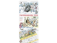 Familiekalender Otto Dickmeiss 2024 Papir & Emballasje - Kalendere & notatbøker - Kalendere