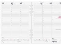 Ugekalender System A5 Refill 15x21cm højformat 24 2950 00 Papir & Emballasje - Kalendere & notatbøker - Kalendere