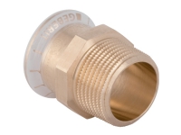 28 mm x 3/4 vergång CU-hylsa/nippel Mapress