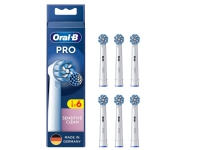 Oral-B Sensitive Clean , 6 styck, Vit, 3 månad (er), Extra mjuk, Oral-B, Låda