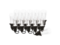 Emos DCPW04, 16 lamper, LED, Varm hvit, 10000 timer, Inne/Ute, Sort Belysning - Annen belysning - Julebelysning