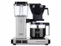 Moccamaster 53744, Kaffebrygger (drypp), 1,25 l, Malt kaffe, 1520 W, Børstet stål, Sølv Kjøkkenapparater - Kaffe - Kaffemaskiner
