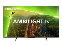 Philips 50PUS8118 - 50 Diagonalklasse 8100 Series LED-bakgrunnsbelyst LCD TV - Smart TV - 4K UHD (2160p) 3840 x 2160 - HDR - satengkrom TV, Lyd & Bilde - TV & Hjemmekino - TV