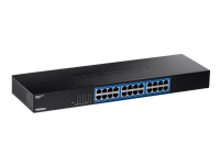 TRENDnet TEG S25 - Switch - 24 x 10/100/1000 - rackmonterbar - TAA-samsvar