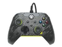 Bilde av Pdp Gaming - Håndkonsoll - Kablet - Electric Carbon - For Pc, Microsoft Xbox One, Microsoft Xbox One S, Microsoft Xbox One X