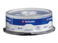 Verbatim M-Disc - 25 x BD-R - 25 GB 4x - spindel PC-Komponenter - Harddisk og lagring - Lagringsmedium