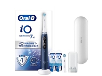 Oral-B iO Series 7N Sapphire Blue, Voksen, Vibrerende tannbørste, Daglig stell, Grundig rens, Gum omsorg, Sensitiv / Myk, Whitening, Blå, Rund, Batteri Helse - Tannhelse - Elektrisk tannbørste