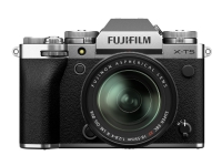 Bilde av Fujifilm X Series X-t5 - Digitalkamera - Speilløst - 40.2 Mp - Aps-c - 6.2k / 29.97 Fps - 3optisk X-zoom Xf 18-55 Mm R Lm Ois-linse - Wi-fi, Bluetooth - Sølv