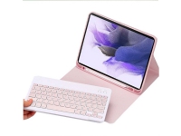 Strado nettbrettetui med tastatur til Samsung Galaxy Tab S7 FE/ S7 Plus - CFS7FE (rosa) Universal PC & Nettbrett - Nettbrett tilbehør - Deksel & vesker