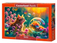 Bilde av Castorland Puzzle 500 Brikker Cat Magisk Morgen
