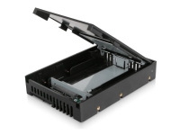 Cremax ICY Dock MB882SP-1S-1B - Uttagbar harddiskramme - 2.5 - fra 3,5 til 2,5 - svart PC & Nettbrett - Tilbehør til servere - Diverse