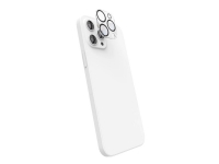 Hama Essential Line - Linsebeskytter for mobiltelefon - glass - rammefarge svart - for Apple iPhone 14 Pro, 14 Pro Max