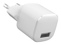eSTUFF INFINITE - Strømadapter - 12 watt - 2.4 A (USB) - hvit