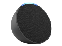 Amazon Echo Pop - Smarthøyttaler - Bluetooth, Wi-Fi - Appstyrt - antrasitt Smart hjem - Talestyring - Amazon Alexa