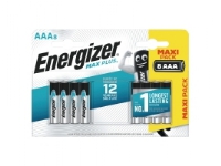 Batteri Energizer® Alkaline Max Plus™, AAA, 1,5 V, pakke a 8 stk PC tilbehør - Ladere og batterier - Diverse batterier