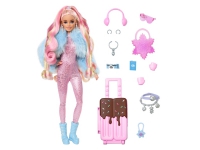 Barbie Travel Barbie Doll with Snow Fashion Barbie Extra Fly Leker - Figurer og dukker - Mote dukker