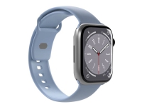 Bilde av Puro Icon - Klokkestropp For Smart Armbåndsur - Størrelse S/m Og M/l - Pulverblå - For Apple Watch (38 Mm, 40 Mm, 41 Mm, 42 Mm, 44 Mm, 45 Mm, 49 Mm)