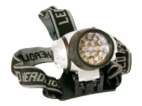 Arcas - Hodelykt - LED - 4-modus - sølv