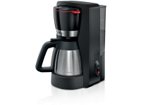 Bosch TKA5M253, Kaffebrygger (drypp), 1,1 l, Malt kaffe, 1000 W, Sort Kjøkkenapparater - Kaffe - Espressomaskiner
