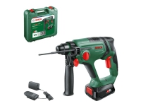 Bosch UniversalHammer 18V - Roterende hammer - trådløs - 4-modus - SDS-plus - 2 joule inkludert lader - 18 V El-verktøy - DIY - El-verktøy 230V - Borhammer