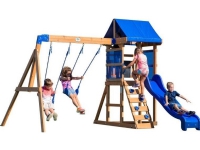 Backyard Discovery Trælegeplads Aurora Hus Rutsjebane Backyard Discovery